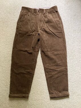 Alex Mill Men's Brown Corduroy Trousers